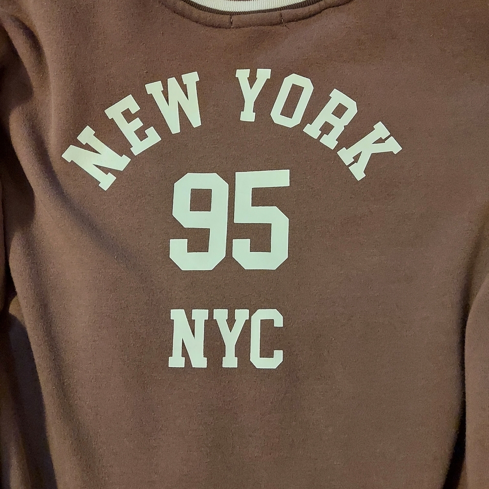 Better Togerher New York 95 Chocolate Brown Knit Bomber Jacket - Picture 7 of 7